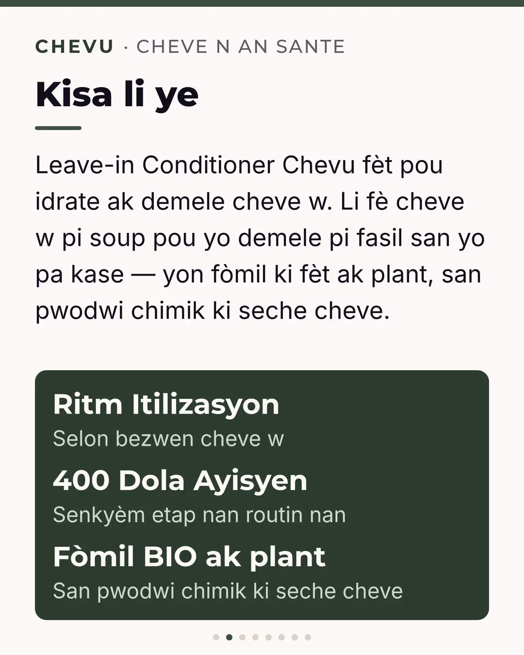 Chevu leave-in conditioner — imaj 2